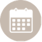 Icon - ein Kalender